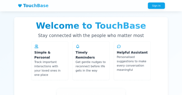 TouchBase