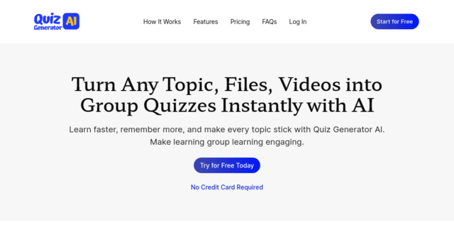 Quiz Generator AI