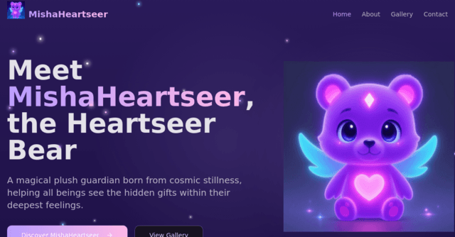 MishaHeartseer the Heartseer Bear