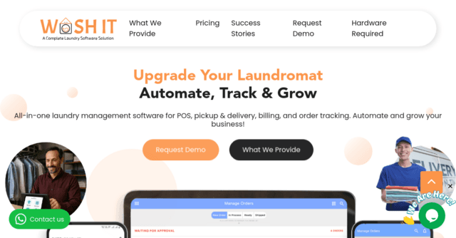 Wash It: Complete laundry Software Solution