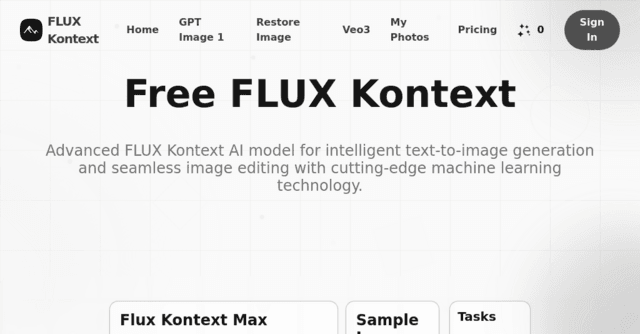 FLUX Kontext