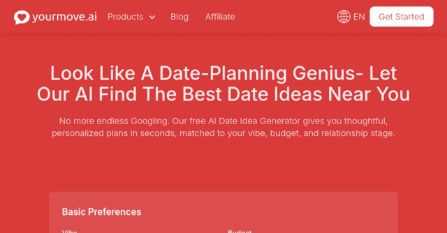Date Idea Generator