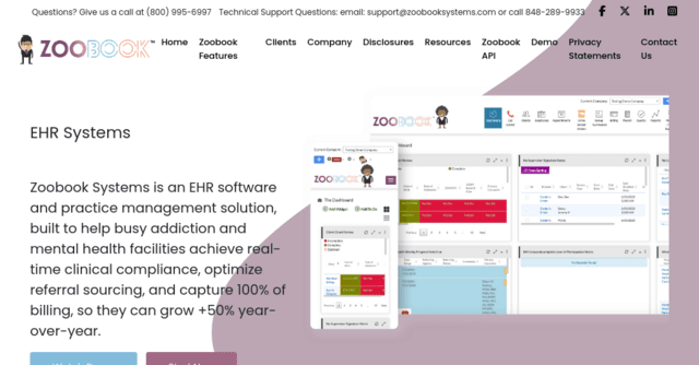 Zoobook EHR System
