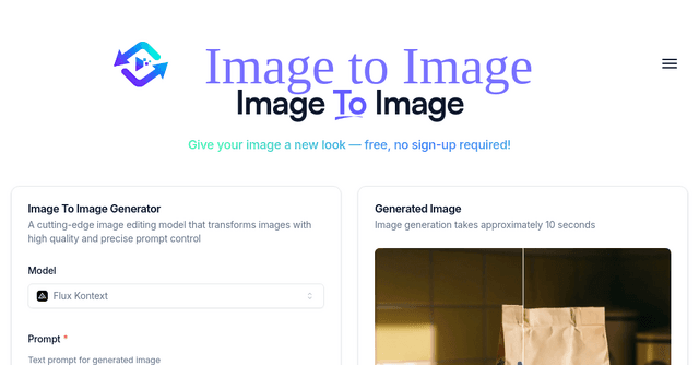 Image to Image AI