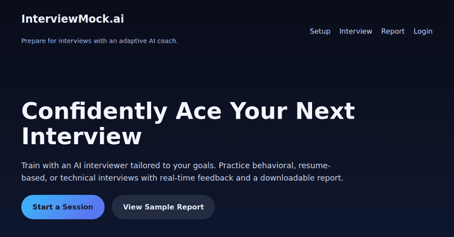 InterviewMock.ai