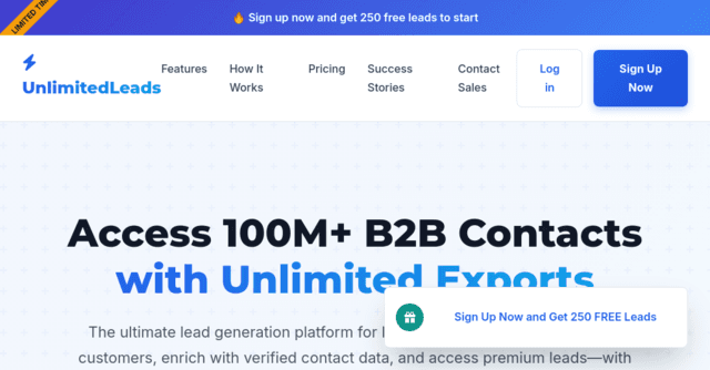 Unlimited leads