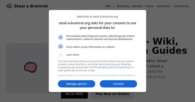 Steal a Brainrot Fan