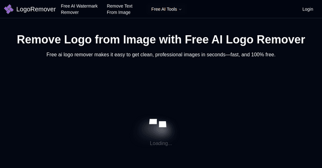 Free AI Logo Remover-LogoRemover AI (no sign-up)