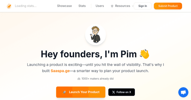 Saaspa.ge: Launch Visibility Platform