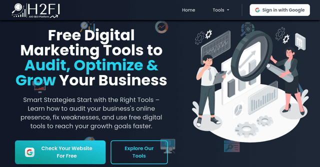 H2Fi- SEO Audit Tool