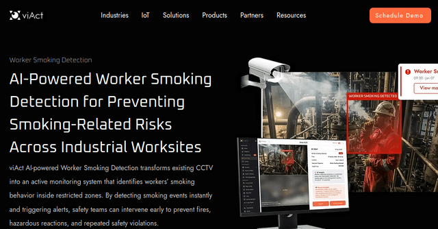 viAct: Fire Detection