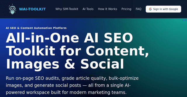 AI SEO Toolkit